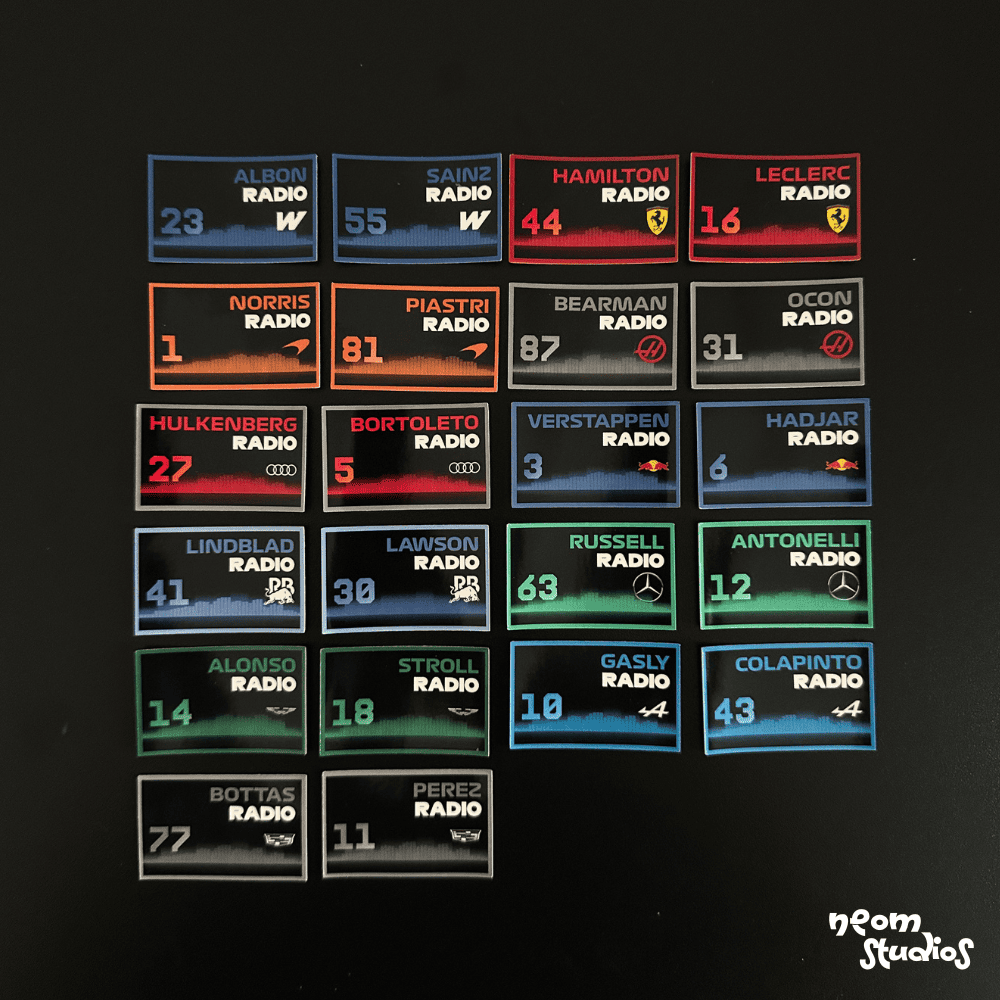 2026 team radio stickers